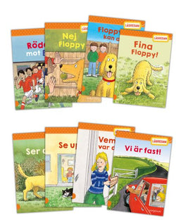 Läsresan nivåbokspaket 1