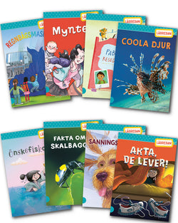 Läsresan nivåbokspaket 8