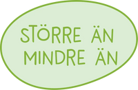 Större än mindre än