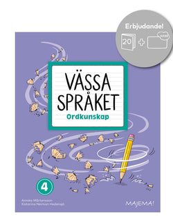 Vässa språket ordkunskap åk 4 paket