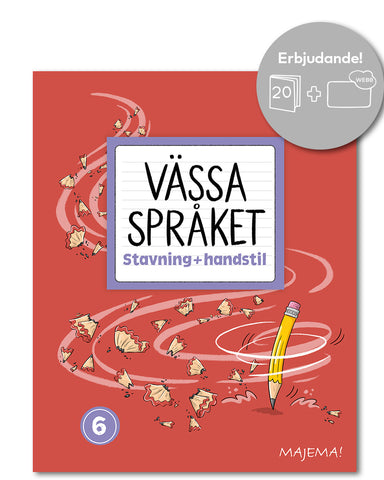 Vässa språket stavning och handstil åk 6 paket