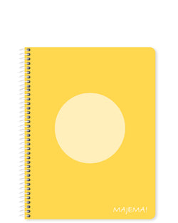 Projektbok gul