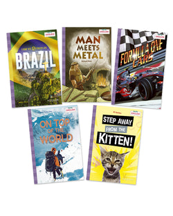 Learn English 5 library non-fiction set 1