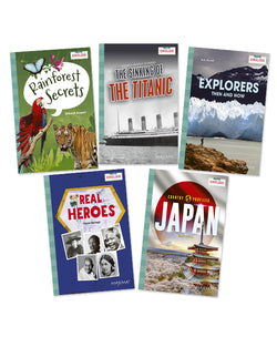 Learn English 6 library non-fiction set 1