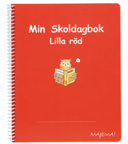 Min skoldagbok lilla röd åk 1