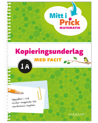 Mitt i prick 1A kopieringsunderlag