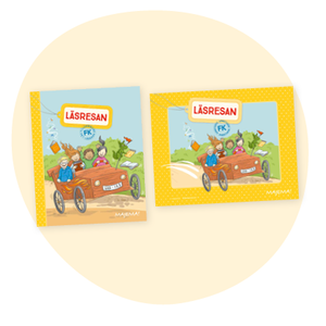 Friex Läsresan Fk arbetsbok och läsebok