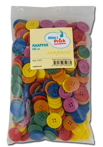 Mitt i prick knappar, 252st