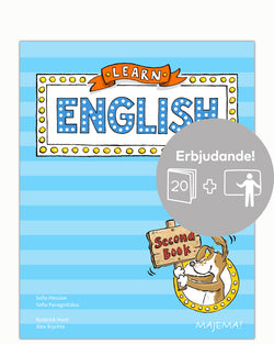 Learn English Second Book åk 2 - paket