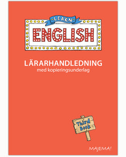Learn English Third Book lärarhandledning åk 3