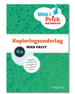 Mitt i prick 4A kopieringsunderlag