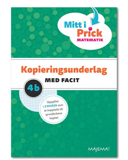 Mitt i prick 4B kopieringsunderlag