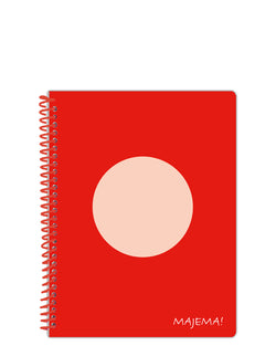 Projektbok röd