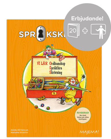 Språkskrinet clown åk 2 - paket