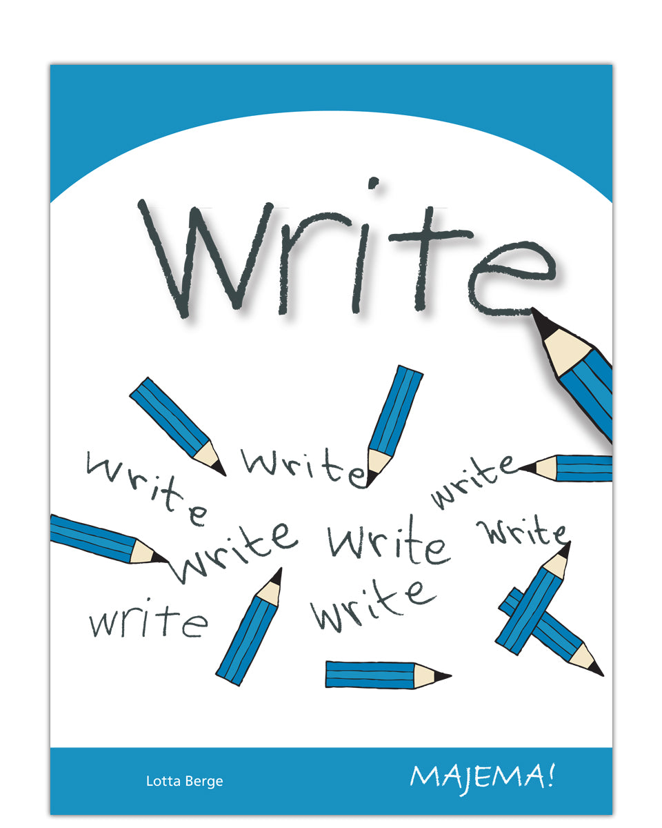 Write Blue åk 5 | Majema